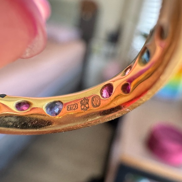 Custom Polly Wales Confetti Ring - Picture 6 of 8